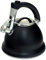 Voche® 3 Litre Stainless Steel Whistling Stovetop Kettle with Matt Black Finish and Easy Grip Handle