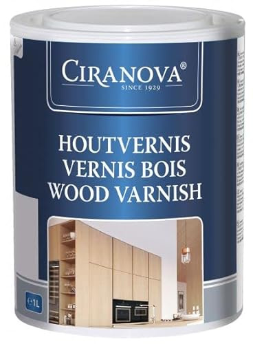 Ciranova Holzlack (farblos, matt, 1 Liter)