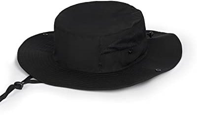 Zylioo Kleiner Safari Sonnenhut für Größen 53-55, UV Schutz Buschhut Boonie Hat Kleinen Kopf, Wanderhut Outdoor Fischerhut Größe S