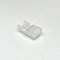 INVISIBLE LED-Verbinder, 2-polig, 8 mm breit, Rund auf Strip, weiß