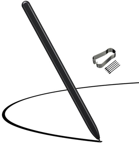 Galaxy Tab S8 Stylus Pen for Samsung Galaxy Tab S8 S Pen Replacement(NoBluetooth) for Galaxy Tab S8 S8+ S8 Plus S8 Ultra, S7 S7 EJ-PT870 S7+ S7 Plus S Pen + Tips/Nibs(Black)