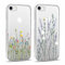 Yoedge 2 Stück Handyhülle für iPhone 6/iPhone 6S Hülle, Transparent Blumen Muster Mädchen Aesthetic Flowers Handyhülle Weich Durchsichtig Schlanke Silikon Slim Stoßfest Schutzhülle für iPhone 6S 4,7