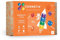 CONNETIX Magnetische Fliesen Regenbogen Quadrat Packen, 42 Stück