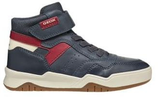 Geox J Perth BOY F Sneaker, Blue A, 7 UK