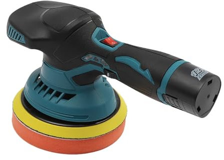 Akku Poliermaschine, 300W Auto poliermaschine Set Polierer Elektro Einstellbare Geschwindigkeit, für dieAutodetailing, Scheinwerfer Aufbereitung Set