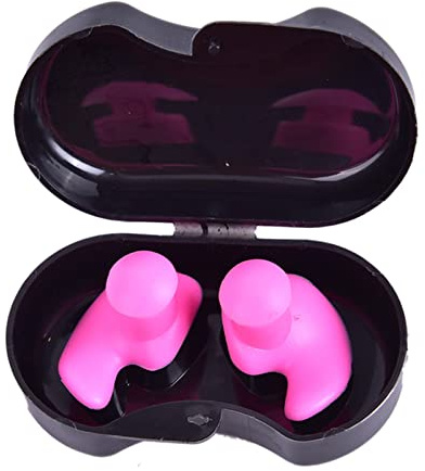 Ohrstöpsel Silikon schlafende Ohrstecker Schalldämmung Ohrschutz Ohrstöpsel Anti-Rausch-Stecker for Reise Silikon Weiche Geräuschreduzierung Ohrstöpsel Zum Schlafen(Size:PK)