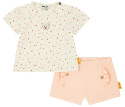 Steiff Jungen Set Shorts + T-shirt Kurzarm Shorts-Set