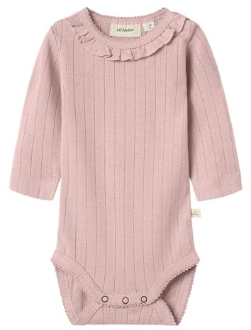 Lil' Atelier Baby Damen Nbfrachel NIS Ls Slim Body Lil Noos, Misty Rose, Numeric_68