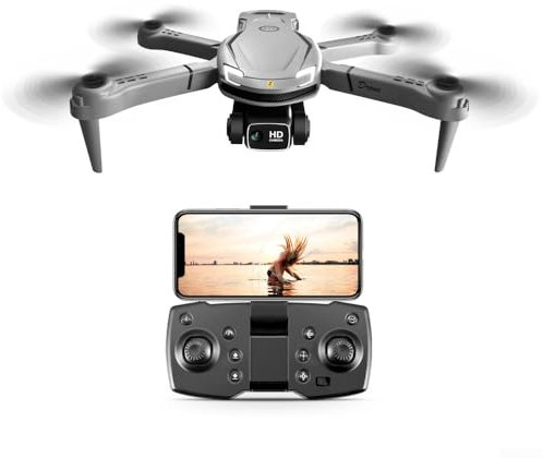 Aerial Photography Made Easy with the Mini V88 Drone Featuring an 8K For HD Camera (3块电池 black)