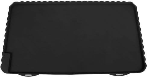 Protective Silicone Grill Pan Mat Cover for Griddle, Versatile Applications, Extend Griddle Lifespan, Suitable for Microwave (Large Size) (XL) (Large Size) (XL)