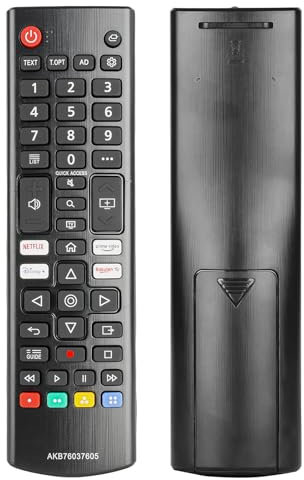AKB76037605 - Telecomando compatibile con LG 4K 8K OLED UHD HDR TV OLED48A1 OLED48C1 OLED55A1 OLED55B1 OLED55C1 OLED55G1 OLED65A1 con tasti Netflix PrimeVideo