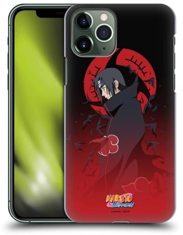 Head Case Designs Offizielle Naruto Shippuden Itachi Uchiha Darsteller Kunst Harte Rueckseiten Handyhülle kompatibel mit Apple iPhone 11 Pro
