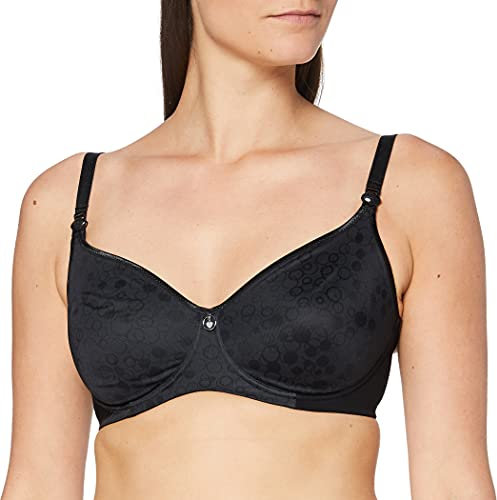 Cache Coeur Soutien-Gorge de Grossesse et d'allaitement Gloss Noir