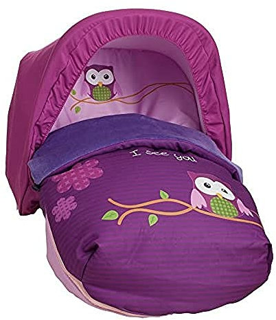 Babyline 003000526 - Fußsack Gruppe 0, lila Eule