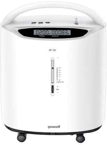 YUWELL - Ultraleiser intelligenter Sauerstoffkonzentrator, 3 Liter, 34603