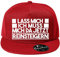 Ich muss Mich da jetzt Reinsteigern Baumwolle Baseball Cap, Basecap - Unisex Cap, Sport, Reisen, Style - Baseball Cap, Mütze (Cap 352 Rot)