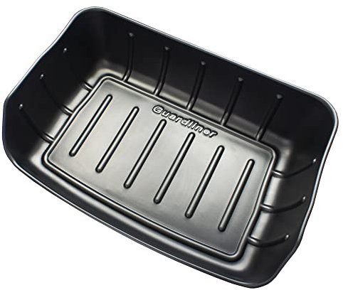 Car Lux AR05373 - Alfombra Bandeja Cubeta Protector Cubre Maletero GR con Borde Alto para Tiguan Desde 2007 hasta 2016