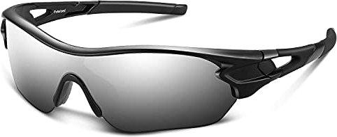 BEACOOL Gafas de Sol Polarizadas Gafas de Sol Deportivas Unisex Protección UV400 con Monturas Ligeras para Esquiando Ciclismo Carrera Surf Golf Conduciendo