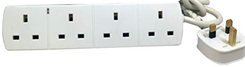 4 Way 10 Metre Extension Lead 13 Amp 240 V AC