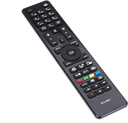 RC4860 Remote Control Replacement - VINABTY Remote for Hitachi TV 32HXC01U 32HXC41 32HXC55 32HXT06 32HXT16UA 32HXT56 32HYC01 32HZT66 40HXC46 42HXT12U 42HZT66 50HXC46 50HZT66 24HXC05 24HXJ15U 28HYC05
