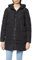 Noisy May Damen Lange Puffer Jacke | Warmer Stepp Wintermantel mit Kapuze | Wattierter Blouson NMDALCON, Farben:Schwarz, Größe:42