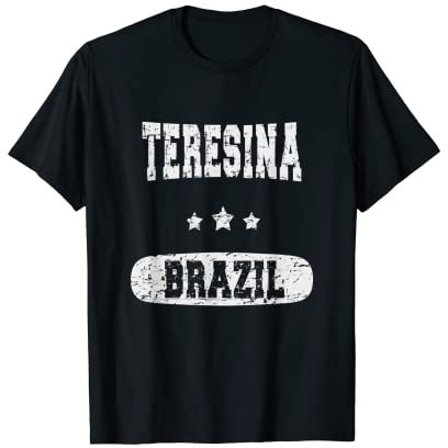 Vintage Teresina Brasile Maglietta