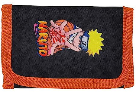 Theonoi Kinder Geldbörse Geldbeutel Portemonnaie Brieftasche für Jungen und Mädchen (Naruto)