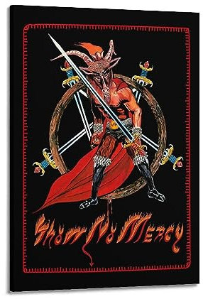 VZRSQZK Show No Mercy Poster, dekoratives Gemälde, Leinwand-Wandposter und Kunstdruck, modernes Familienschlafzimmer-Dekor-Poster, 40 x 60 cm