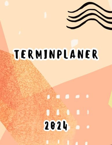 Terminplaner 2024: Jahreskalender mit Feiertagen, zur Urlaubsplanung und Terminverwaltung. Eine Woche pro Seite, Zeiteinteilung in ... Enthält außerdem Kontaktliste und Notizen