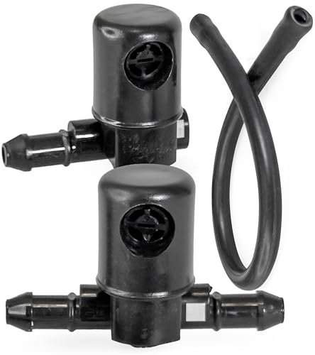 Click&Fit Scheibenwaschanlage Düsen für Opel Astra G-H-J 1998-2015, Corsa 2001-2006, Zafira 1998-2005, Insignia 2008-2017, Combo, Tigra - Scheibenwaschdüsen Wassersprüher Set ersetzt 12782508 12782509