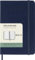 Moleskine Wochenplaner 2024-2025, WochenAgenda 18 Monate 2025 mit Platz für Notizen, mit Hardcover und elastischem Verschluss, Taschenformat 9 x 14 cm, Farbe Saphirblau