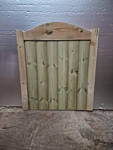 Wooden Garden Gate Pedestrian Gate Wooden Pressure Treated 3ft 90cm,wooden garden gate, garden gates wooden, garden gates wooden, (90cm High x 120cm Wide x 5cm Deep)