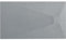 Rea Receveur de douche Magnum Grey 120x90 cm Receveur de douche composite SMC pour salle de bain, bonde de douche incluse (Gris)