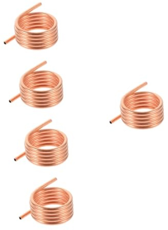 HONMEET 5pcs Boat Brush Motor Water Cooling Jacket Kit 540/550 Brush Motor Water Cooling Ring for Metal Remote Control Model Boat Accessories