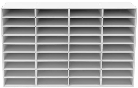 Eieblek Organiseur de document à 36 compartiments, 100 x 30 x 61 cm, avec 1 paire de gants, partition amovible (22,4 cm)
