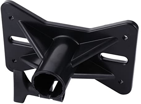 NUOBESTY Speaker Tray Bracket Tripod Speaker Stand Mount Professional Tripod Structure Stand Use Stage Black Frame Mount