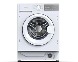 Schneider SCWMI814-WA - Lave-linge intégrable 8kg Blanc