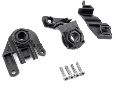 Scheinwerfer-Reparatursatz vorne rechts, kompatibel mit Golf 5 Gti Rabbit 2004–2009, für Jetta 5 2006–2010, ersetzt 1k0998226, schwarze ABS-Kunststoffhalterung