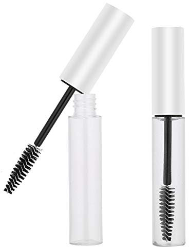 mascara bottle5 Colors 1ml Empty Mascara Tube with Eyelash Wand, Empty Mascara Container Bottle, Refillable Reusable Portable Mascara Brush for Home and Travel(#5)