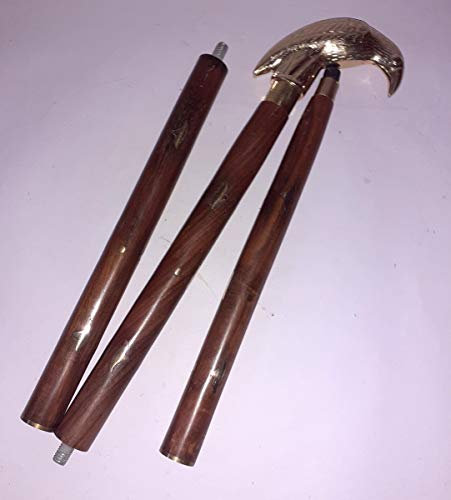 Ganga Nautical Handle Harvey Cane Rabe Gehstock aus Holz, Vintage-Design