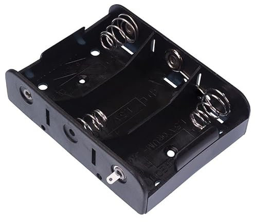 C x 3 Open Style Battery Holder Case With Solder Lug Terminals