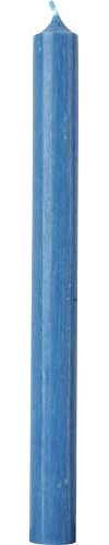 luterna Stabkerzen aus Paraffin, 250/22 mm, Petrol, KERZENFARM HAHN, Brenndauer ca. 12h, 25 Stück pro Verpackung