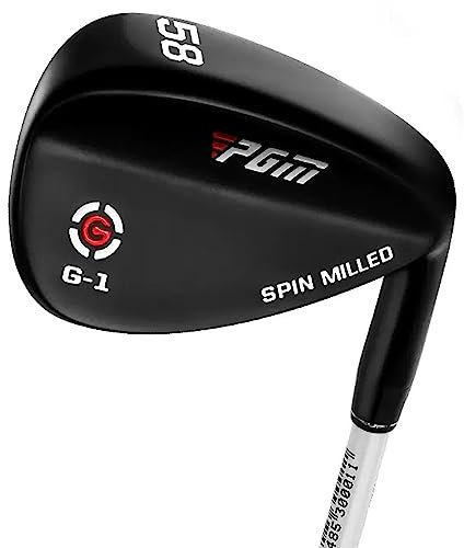 PGM Premium Sand Wedge, Lob Wedge für Damen & Herren - Easy Flop Shots - Legal für Turnierspiele, schneidet schnell Schläge aus Ihrem kurzen Spiel