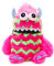 Toyland® 9 (23 cm) rosa und grünes Sorgenmonster-Plüschtier – liebt es, Deine Sorgen zu fressen