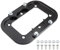 X AUTOHAUX 1 Set Universal Car Battery Tray Battery Bracket Box Hold Down Mount