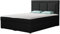 Mirjan24 Boxspringbett Modem Box mit 2 Bettkasten, Bonell-Matratze und Topper Farbauswahl, Ehebett, Doppelbett, Amerikanisches Bett, Continentalbett (Victoria 14 869, 160 x 200 cm)