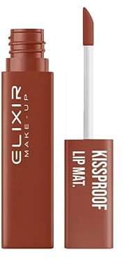 Elixir Make-Up KissProof - Tinte mate para labios Crimson Silk 011, 4,5 g