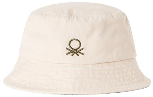 United Colors of Benetton Jungen Hut 6g0qca019 Winter-Zubehör-Set, Weiß, XXXL (2er Pack)