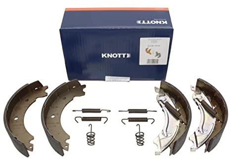 Original Knott 47276 Bremsbacken Satz 200x50 verstärkt für Knott BPW Nieper Bremse 20-2425/1 20-964/1 und BPW S2005-5RASK Bremsbacke vgl. 416277.001