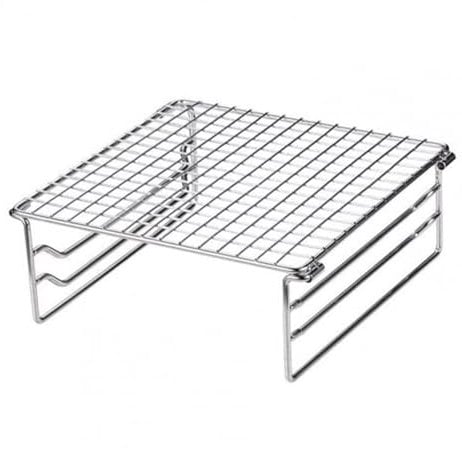 MYVVKIA Barbecue Grill Mini faltbar Edelstahl tragbare Barbecue Grill Rack fit für Outdoor-Aktivitäten Camp Kochzubehör